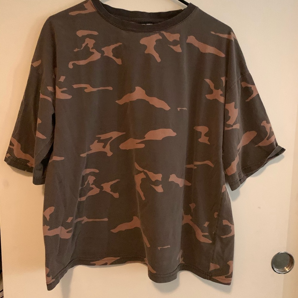 Yeezy camouflage shirt